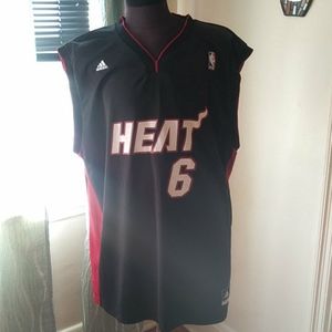 HEAT ADIDAS NBA JAMES 6 JERSEY
